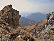 GRIGNETTA via Cermenati in salita-Sentiero delle capre in discesa dal Pian dei Resinelli-21mar22 - FOTOGALLERY